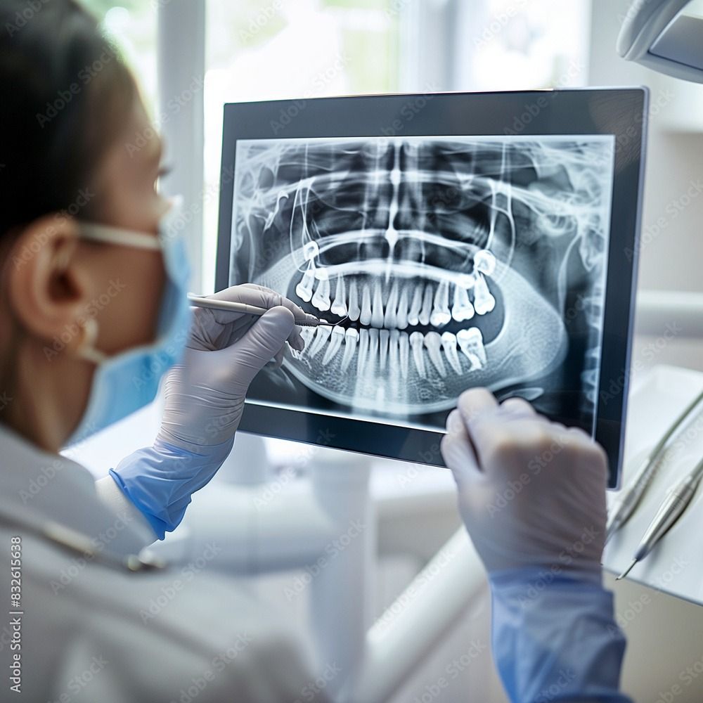 Consultație stomatologică cu CT 3D